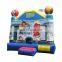 Cartoon moonwalk inflatable bouncer jumping bouncy castle bounce house