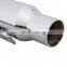Universal Motorcycle 35-43 mm Chrome Black Modified Exhaust Muffler Pipe For Harley Chopper