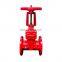 DN50-300 Fire Protection Flanged Gate Valve With Fire Hydrant