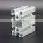 6061 V Slot Drilling Milling Machines 2040 Aluminum Profile For Gantry