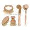Masthome March Expo 5pcs Kitchen Brush Set All Natural Fibre Wooden Vegetable Dish Bottle Pot Brush Sisal Cleaning Brush