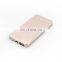 2020 metal power bank super slim aluminum battery charger high quality real capacity exteral charge