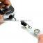 Yueton Pack of 2 Retractable Name Badges Holder ID Card Key Cards Holder Reel