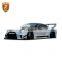 Car Accessories FRP Body Kit LB V3 Body kit Guangzhou Rear Front Bumper Lip Diffuser Kit Splitters For NISSAN GTR-R35