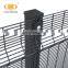 Haiao Fencing 358 Anti Climb Security Fence Black Powder Coated Clear View Fence For Sale