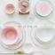 European Style Frankfurt style Gold Rim Spot Ceramic Plate Fish Dish Steak Western Dish Dessert Plate Rice Bowl Phnom Penh Serie
