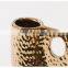Nordic Modern Luxury Flower Pocerlain Vase Arrangement Golden Ceramic Vase for Home Decor