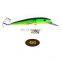 Factory Big 197mm 45g  Plastic Hard Metal Tongue Saltwater Sea Fishing Deep Sinking  Fishing Lures Minnow