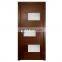 modern french panel internal wooden glass door for office