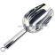 Bar Serving Ice Bucket Scoop, Coffee Bean Shovel Stainless steel Ice Scoop, Small Metal Ice Scoop