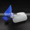 High quality plastic urinal bottle with female adaptor
