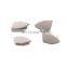 for Fiat 500 radio cd button buttons ivory white cream trim mould cover removal 4pcs
