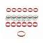 6X 33MM for BMW diesel swirl blanks flaps repair delete kit with intake gaskets