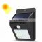 Outdoor PIR motion Sensor LED Wall Lamp Waterproof Garden Decoration Solar Wall Lights