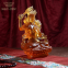 Factory Wholesale Crystal Liuli Tibetan Buddhism Statue Manjusri Bodhisattva Figurine
