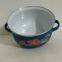 5pcs Vitreous Enamel Pot Enamel tableware    5 pcs enamel cookware set