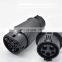 Car Charging Connector Ev Cable Adapter 32A Sae j1772 Type 1 To Type 2 Ev Charger Adapter For Electric Vehicles