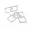 Universal Leaf Spring Lowering Block 1/4 Inch Thick Aluminum Racecar Suspension Block Parts