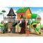 Home garden toys outdoor vintage style slide outdoor adult playground equipment