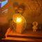 USB Rotatable Water Ripple Wooden Atmosphere Light Decorative Lamp