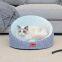 Deluxe orthop?disches Memory-Foam-Rund-Sofa-Haustierbett