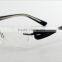 new 2016 latest designer naturally spring hinge rimless eyeglass frames