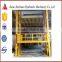 high quality scissor lift platform/stationary guide rail lift platform