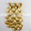 Peruvian Body Wave Honey Blond Curly Weave Hair Sew in Human Hair Extensions