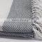 Hammam fouta towel with fringes Peshtemal tunsian fouta beach pareo
