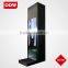 Portrait lcd video wall for clothing chain store