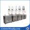 six moulds commercial ice popsicle machine