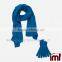 Wholesale Knitted 100% Cashmere Scarf Beanie And Glove Sets