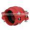 UL FM Ductile Iron Grooved Pipe Fittings 300PSI painted&galavnized&dacromet