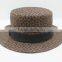 Wholesale crochet paper ladies straw hats for summer