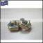 hex thin nuts steel M10X1,yellow zinc plate