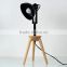 Wooden table lamp vintage edison lights for antique style lamps