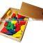 Wooden Game Toys Preschool Educational Blocks Fraction Puzzle Blocks