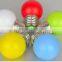 1w E27 B22 220v IP65 360 degree color led christmas holiday 0.5w color bulb led bulb