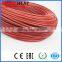 New infrared heating cable system of 3mm Silicone carbon fiber heating wire electric hotline
