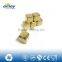 Food grade Square Shape stainless steel Ice Cube with gold paint , ice rock , golden ice stone