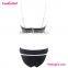 Bow Point Top Retro Push-up Bikini