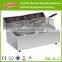 Counter Top Commercial Stainless Steel Electric Deep Fat Fryer For Fast Food Equipment