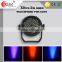 Stage lighting 72pcs 3w high bright waterproof led par light rgbw 3w