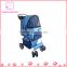 Easy Folding Pet Stroller with 4 wheel carts