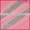Handmade fashion fashion decorative silver beads trim for clothes WTP-1343