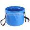 camping hiking multi function folding outdoor bucket barrel