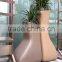 modern fiberglass planter