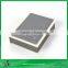 Sinicline book-shaped packing box with leather label logo