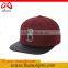 China headwear custom 3D embroidery snapback cap oem hiphop cap and flat cap