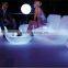 Color Change Outdoor Furniture/led Sofa/led Chair with remote